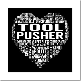 Tool Pusher Heart Posters and Art